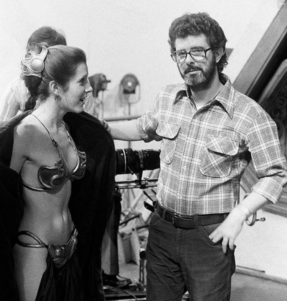 behind the scenes photos return of the jedi